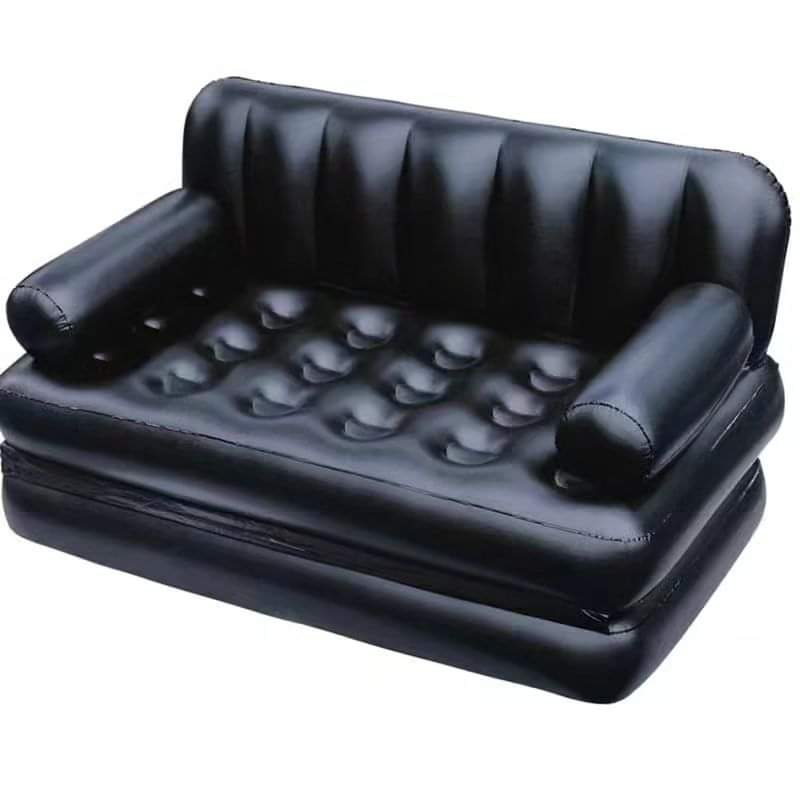 Hjemix | Oppblåsbar sofa seng med pumpe