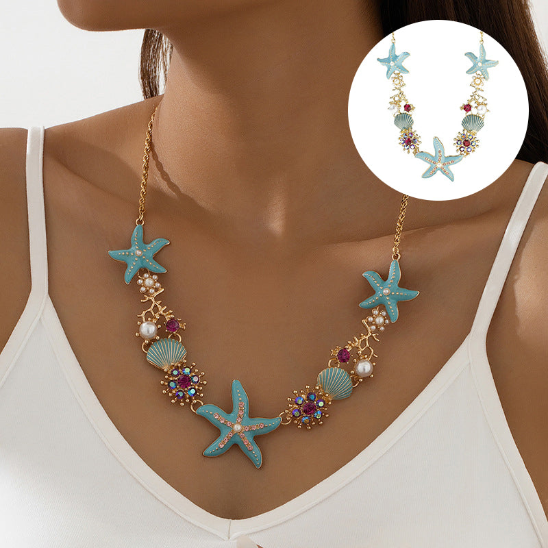 Hjemix | Shell Stjernehummer Perlekjede