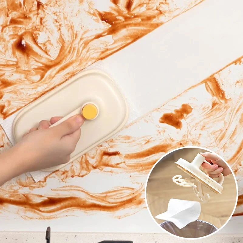 Hjemix | Kjøkken rengjøringsbørste & utskiftbart engang magisk klut