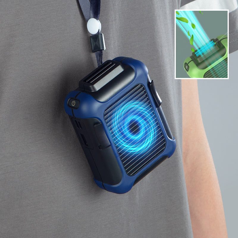 Hjemix | USB oppladbar bærbar hoftevifte