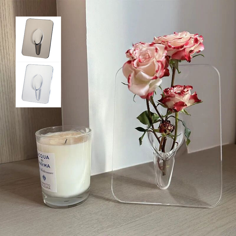 Hjemix | Bilde Ramme Vase Skrivebord Blomst Arrangement Ornament