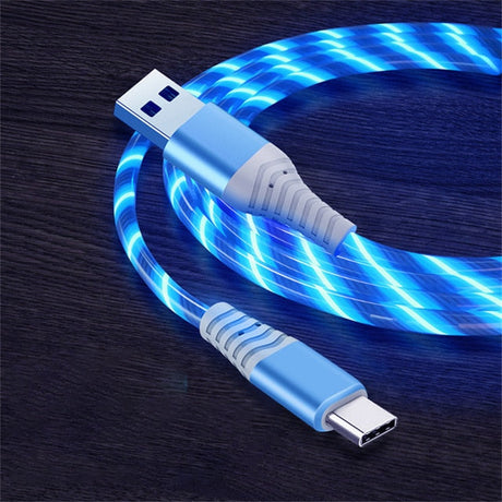 Hjemix | Hurtiglading Lysende Elv USB Kabel