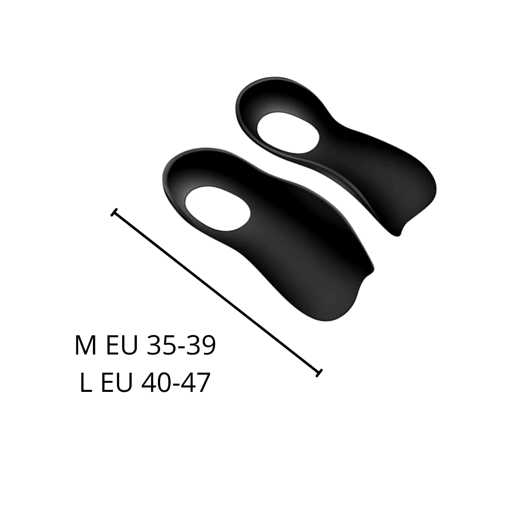 Ortopediske innleggssåler for flate føtter