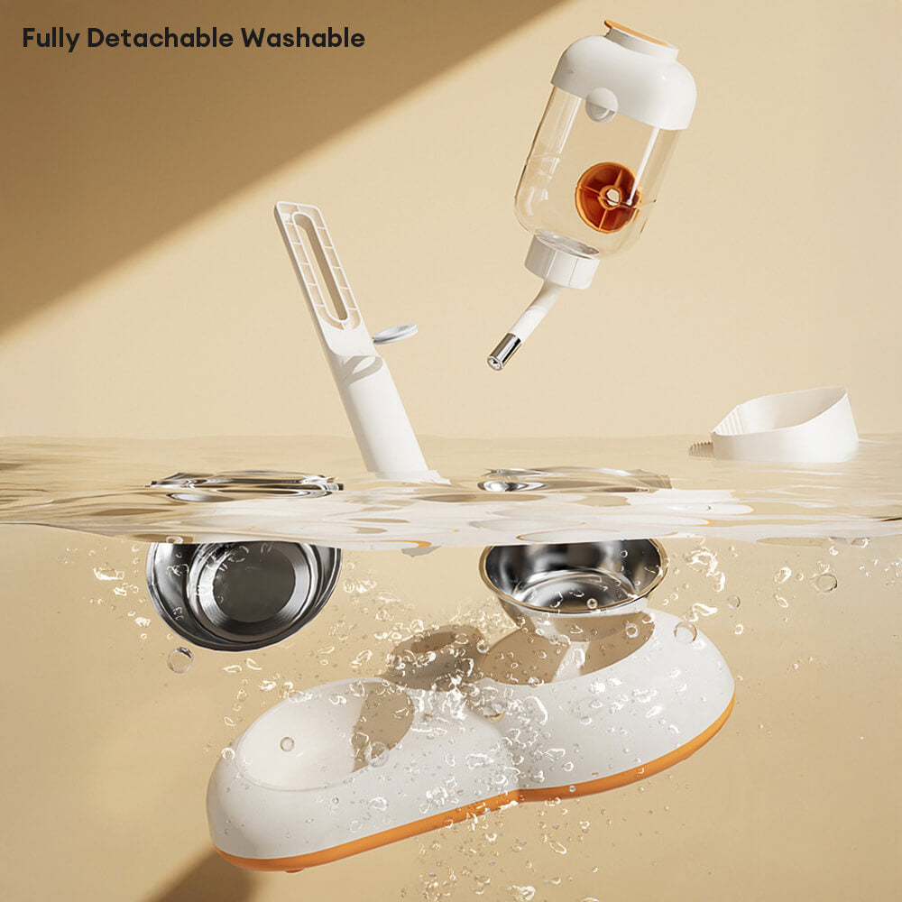 Hjemix | Fôringsbolle Stasjon Matdispenser Med Automatisk Vann