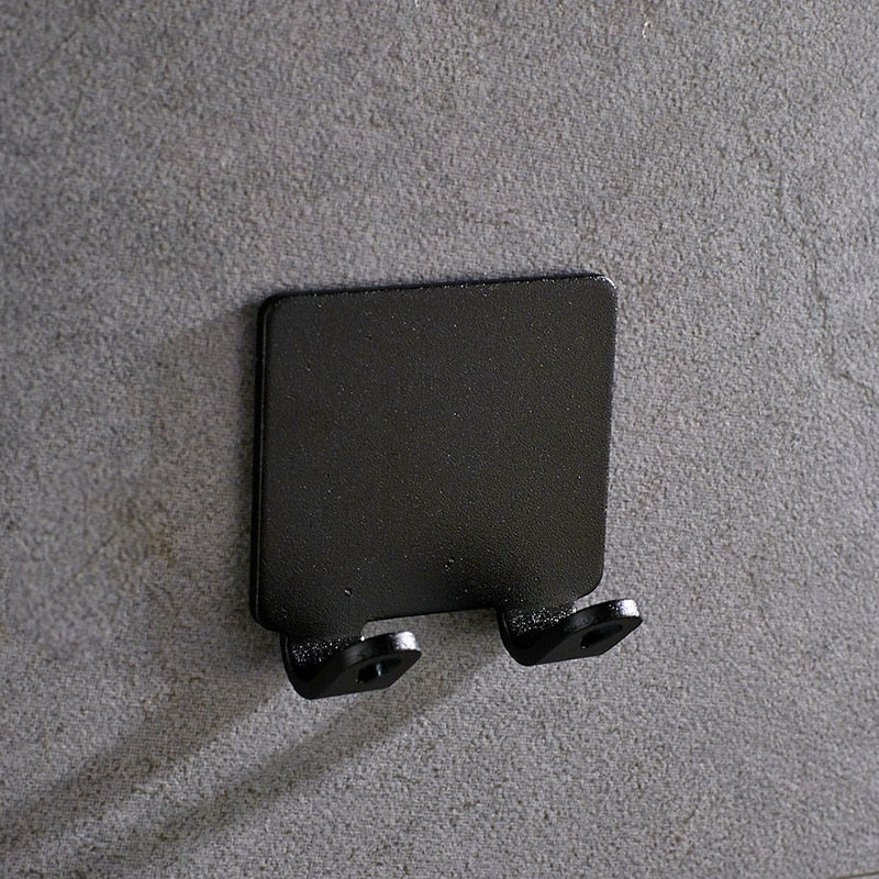 Hjemix | Punch-fri Razor Holder Oppbevaringskrok (1/2/3 Biter) - Veggmontert Barberhylle for Menn til Badet