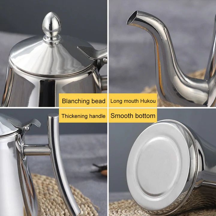 Hjemix | Induksjonskjele i rustfritt stål med filter - Rask koking og bærekraftig design for hjemmet