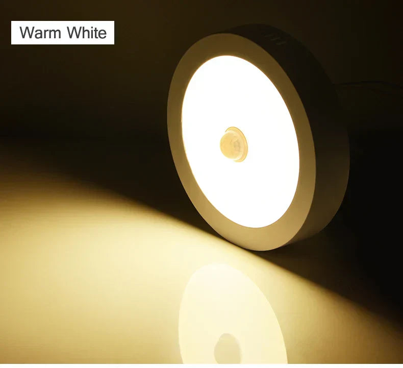 Hjemix | Bevegelsessensor LED Taklamper – Smart Belysning for Hjemmet