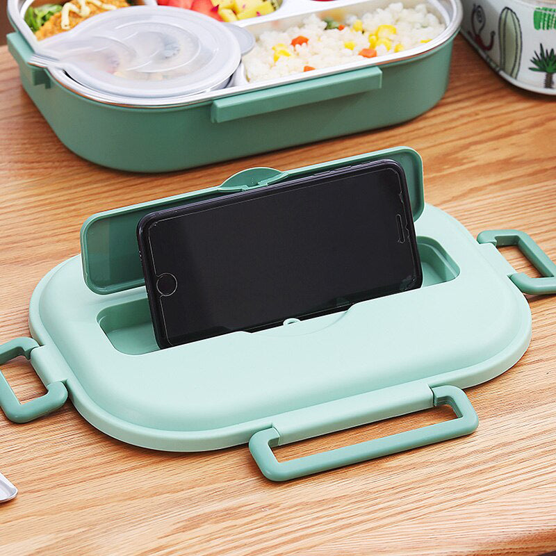 Hjemix | Rustfritt stål flere rom barnelunsjboks