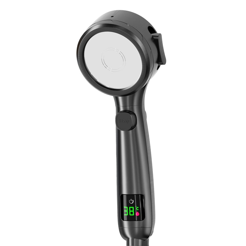 Hjemix | Dusjhode med temperaturdisplay på salg