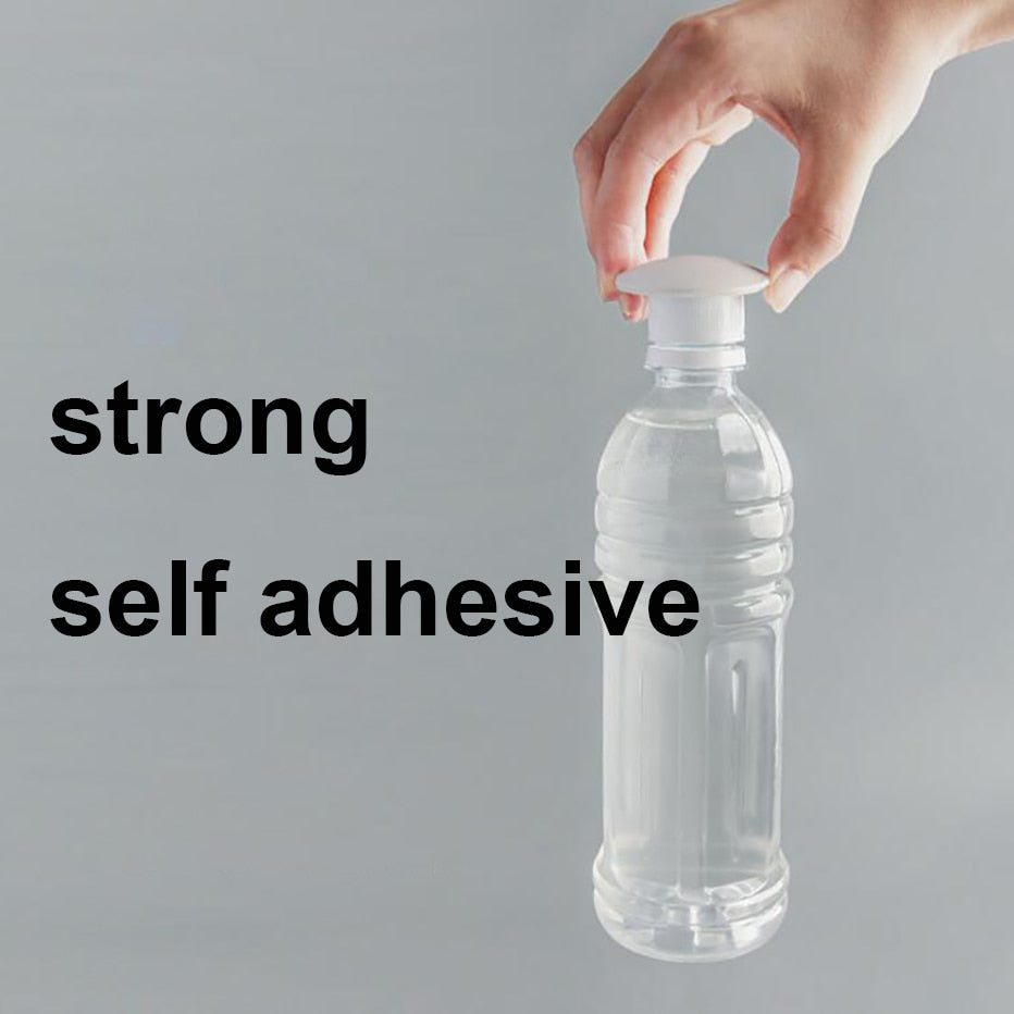 Hjemix | Silikondørstopperbuffer med selvklebende lyddempende antistøtbeskyttelse for DIY veggbeskyttelse