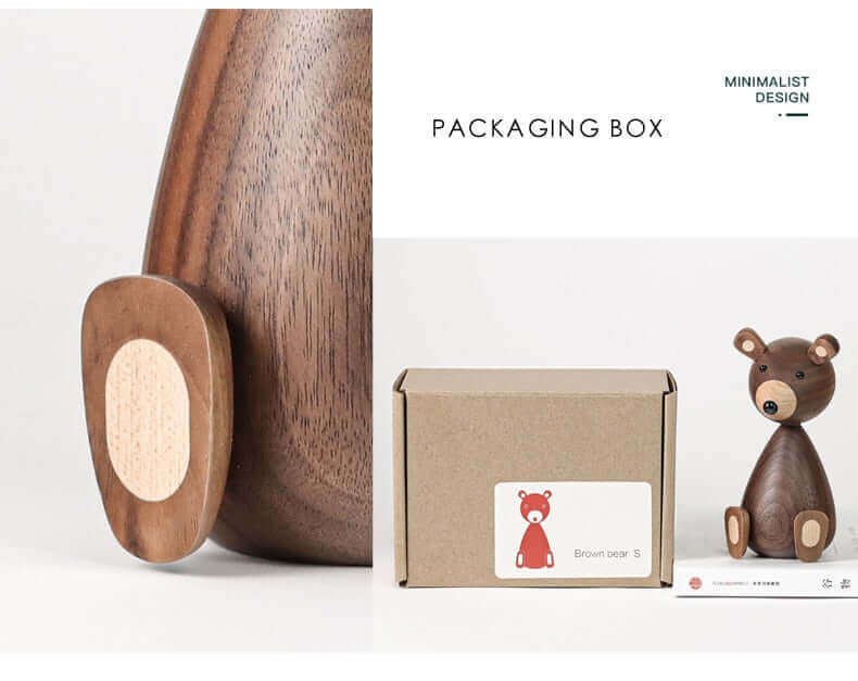 Hjemix | Dansk Tre brune bjørnefamiliepynt