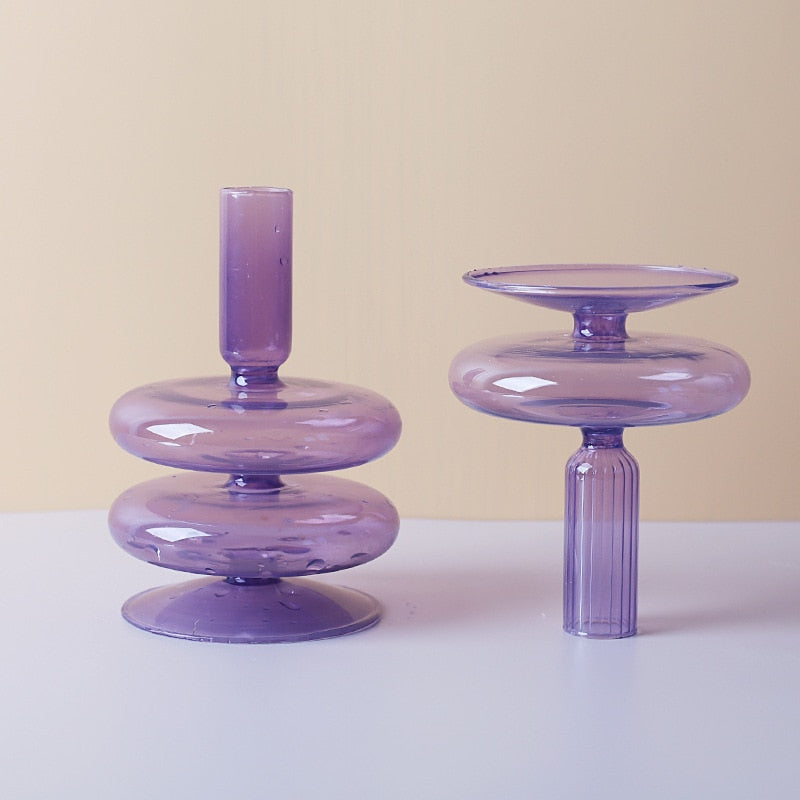 Hjemix | Lilla Lysestake laget av Glass