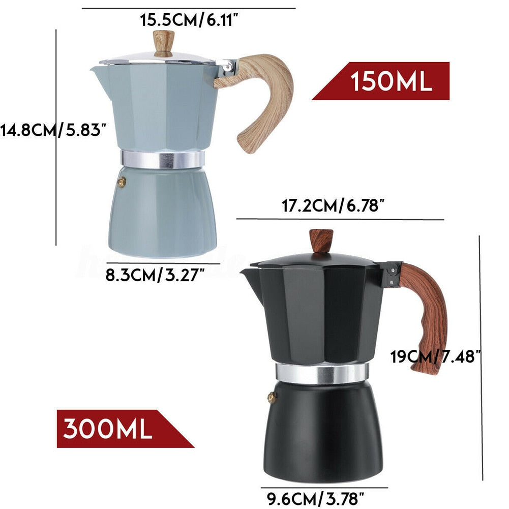 Hjemix | Italiensk stil pot espresso kaffemaskin