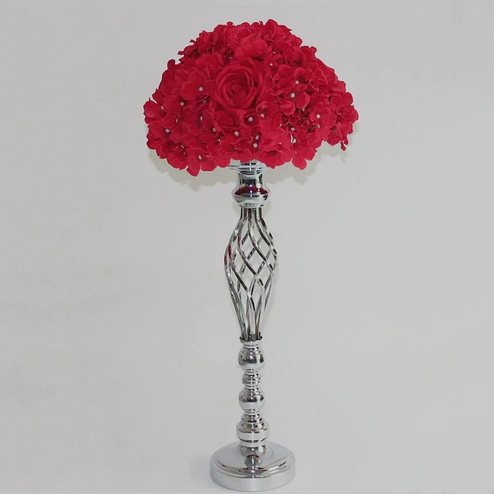 Hjemix | Elegant Kandelaber Sett med Metallstativ