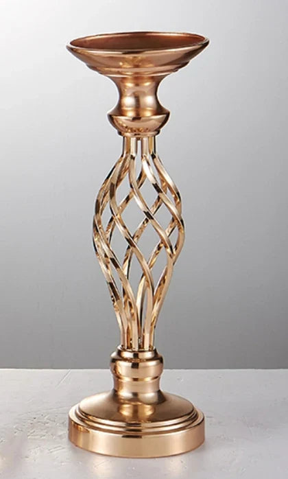 Hjemix | Elegant Kandelaber Sett med Metallstativ