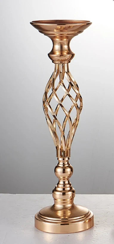 Hjemix | Elegant Kandelaber Sett med Metallstativ