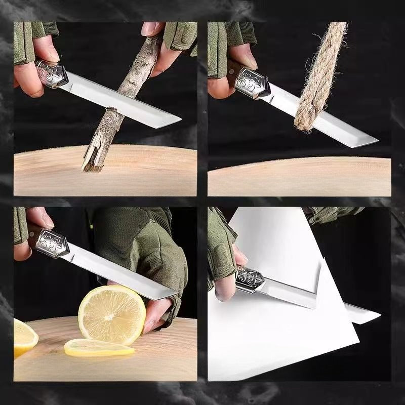 Hjemix | Håndlaget verktøykniv med japansk treskaft