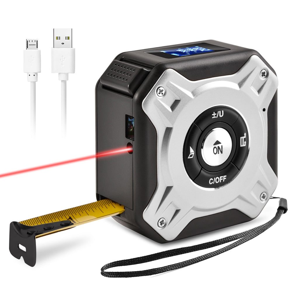 Hjemix | 40M Laser Båndmåler