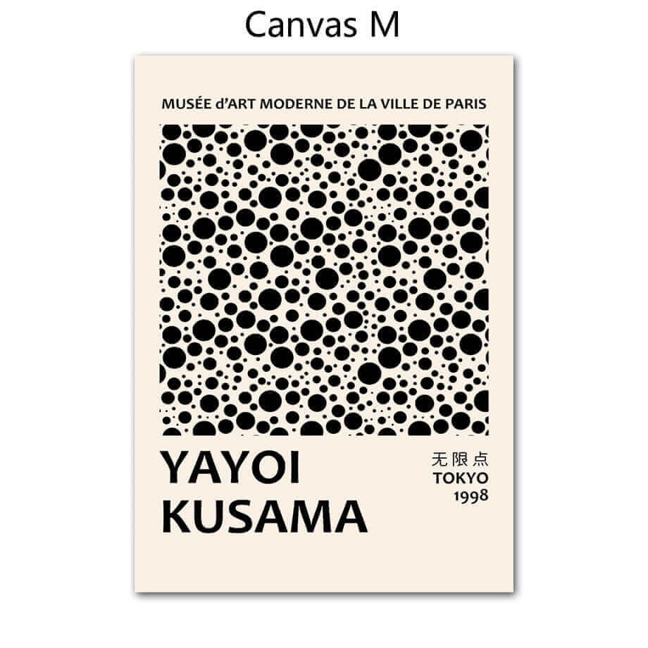 Hjemix | Yayoi Kusama Abstrakt Premium Plakat