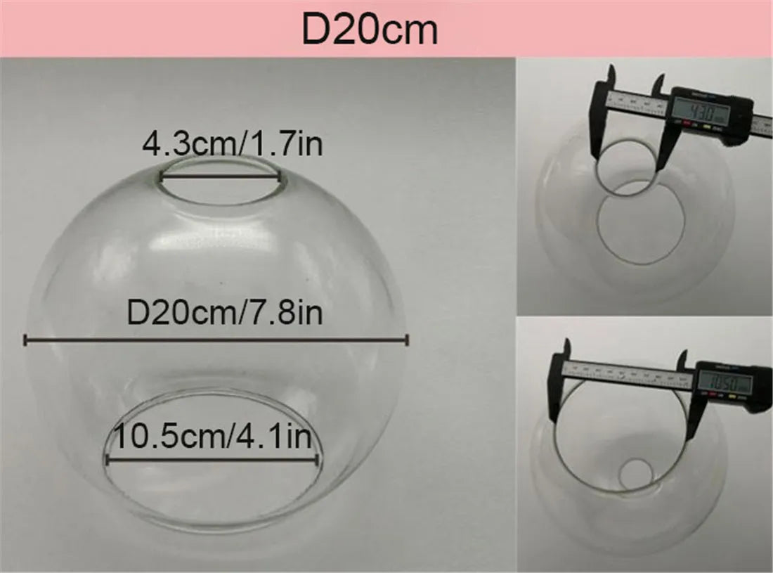 Hjemix | ClearShade | Lampeskjerm Gjennomsiktig Lysdeksel