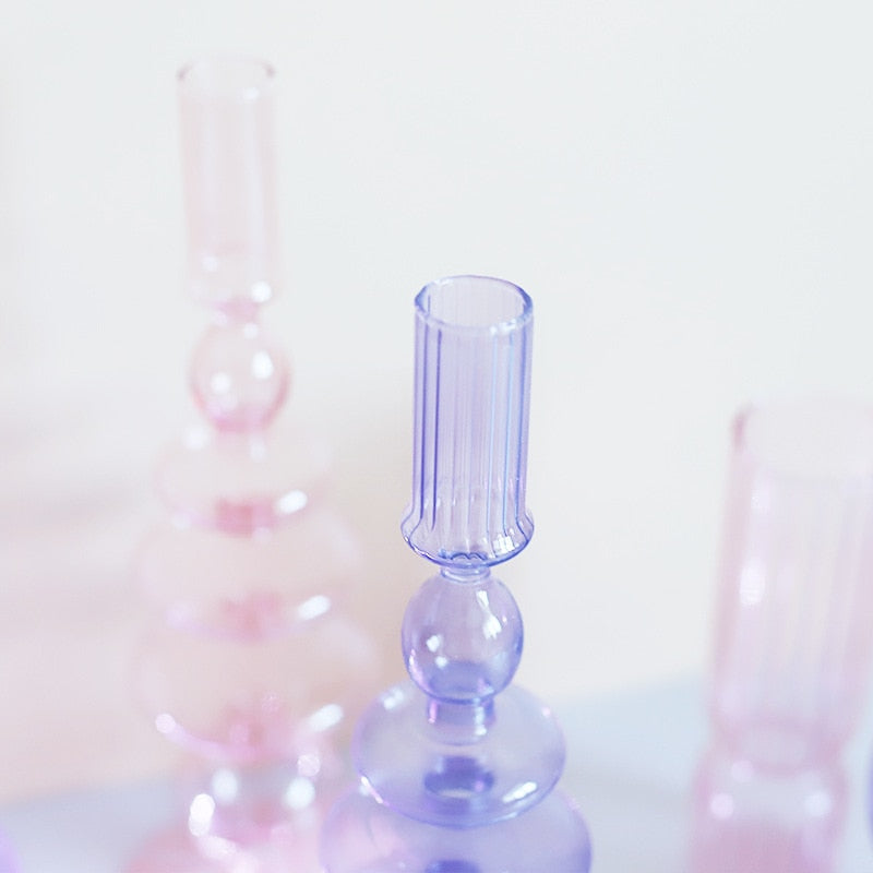 Hjemix | Lilla Lysestake laget av Glass
