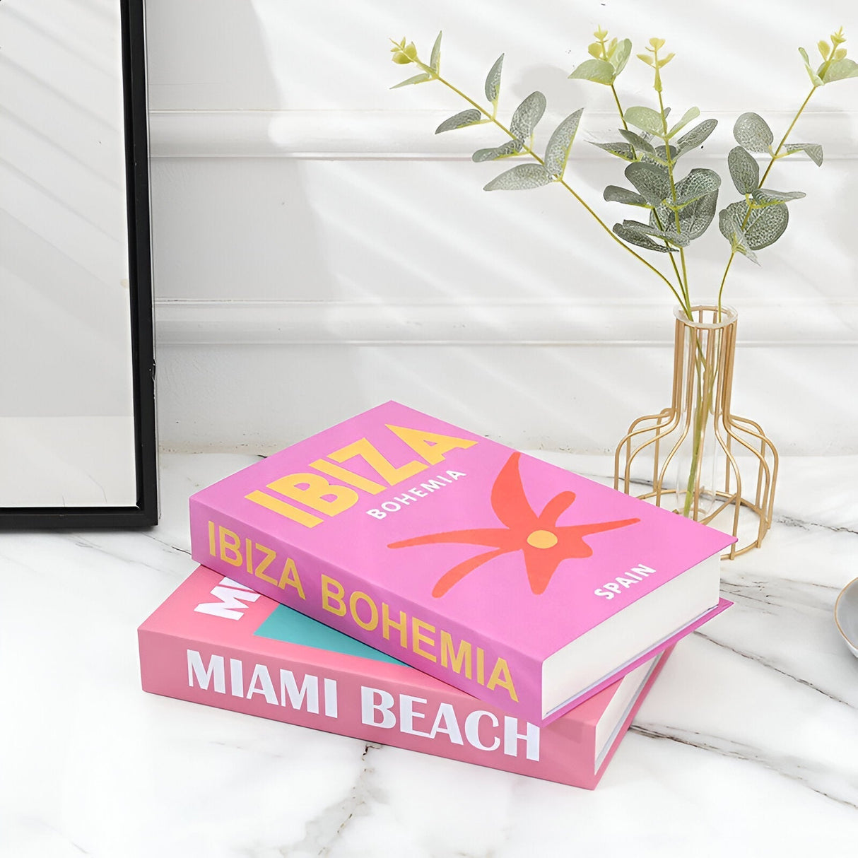 Hjemix | ChicFaux Dekorative Bøker - Kaffebordbøker - Bøker for Dekorasjon