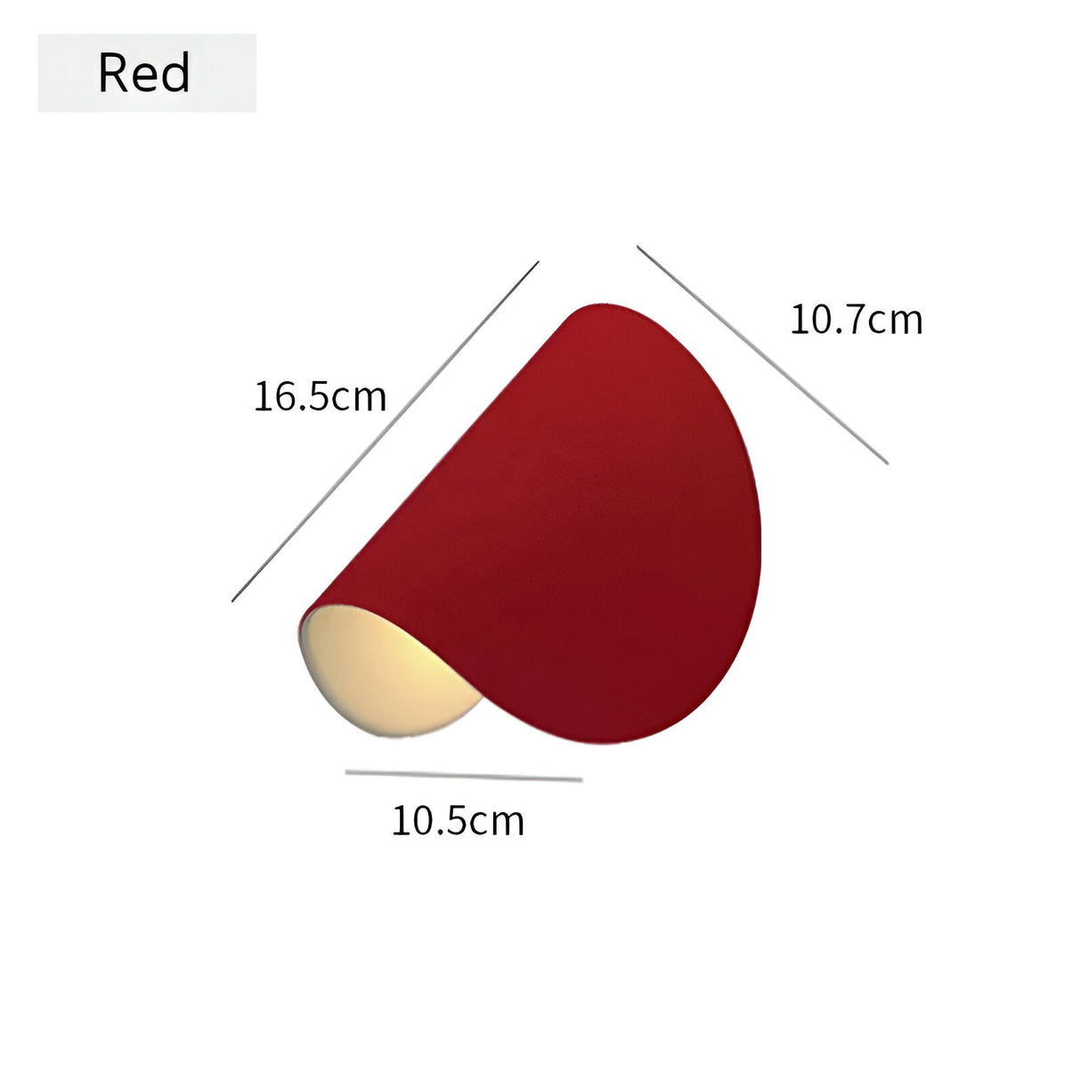 Hjemix | Twist Vegglampe - Rotérbar Metall Vegglampe - Kurve Veggsconce