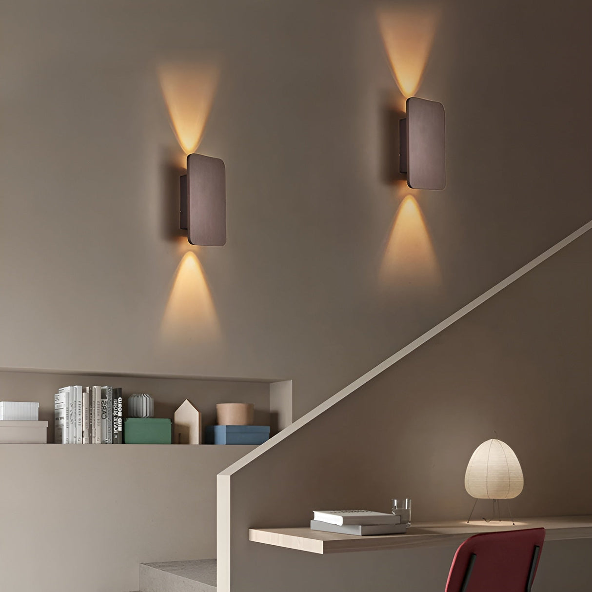 Hjemix | Hjemix - Elegant LED vegglampe i minimalistisk design for hjemmet