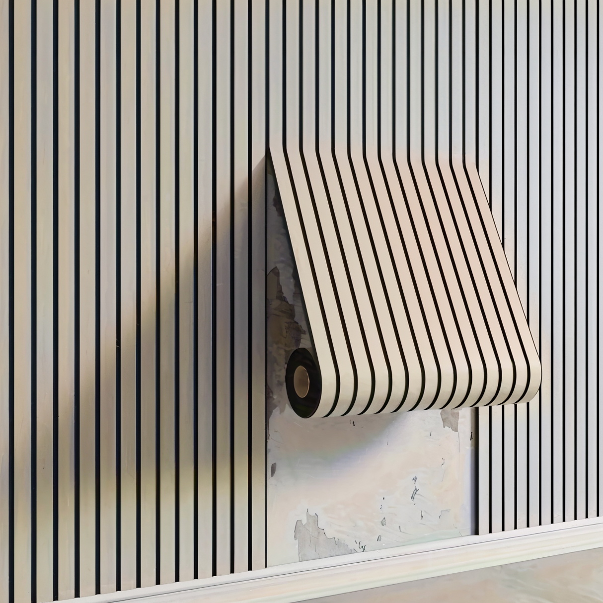 Hjemix | 3D Acupanel - Dekorative Selvklebende 3D PVC Veggpaneler