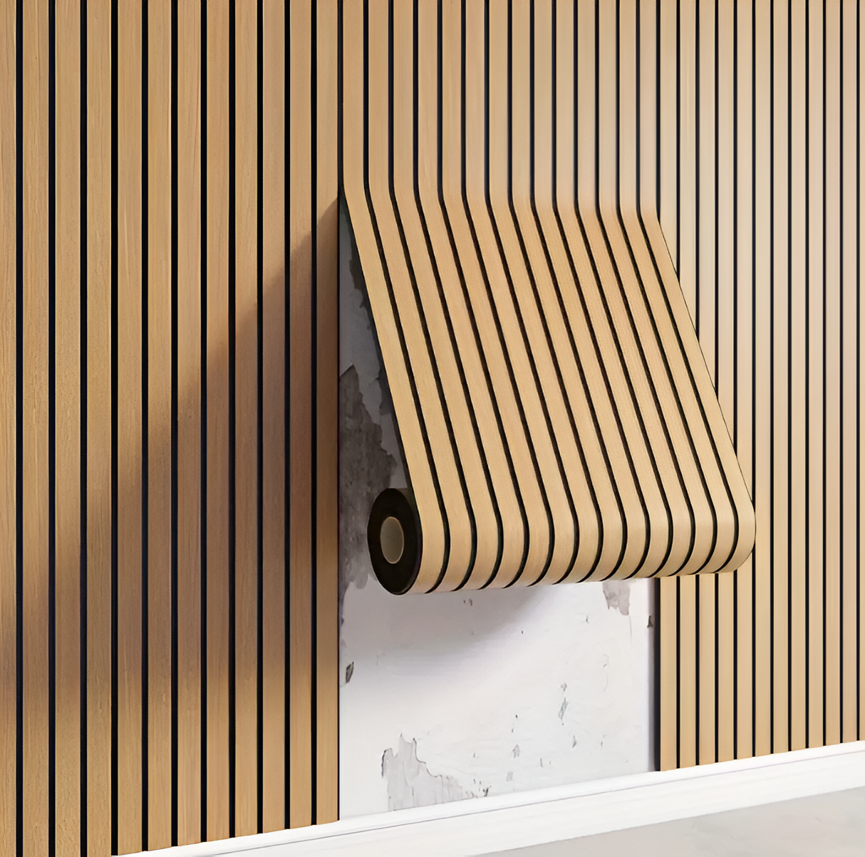 Hjemix | 3D Acupanel - Dekorative Selvklebende 3D PVC Veggpaneler