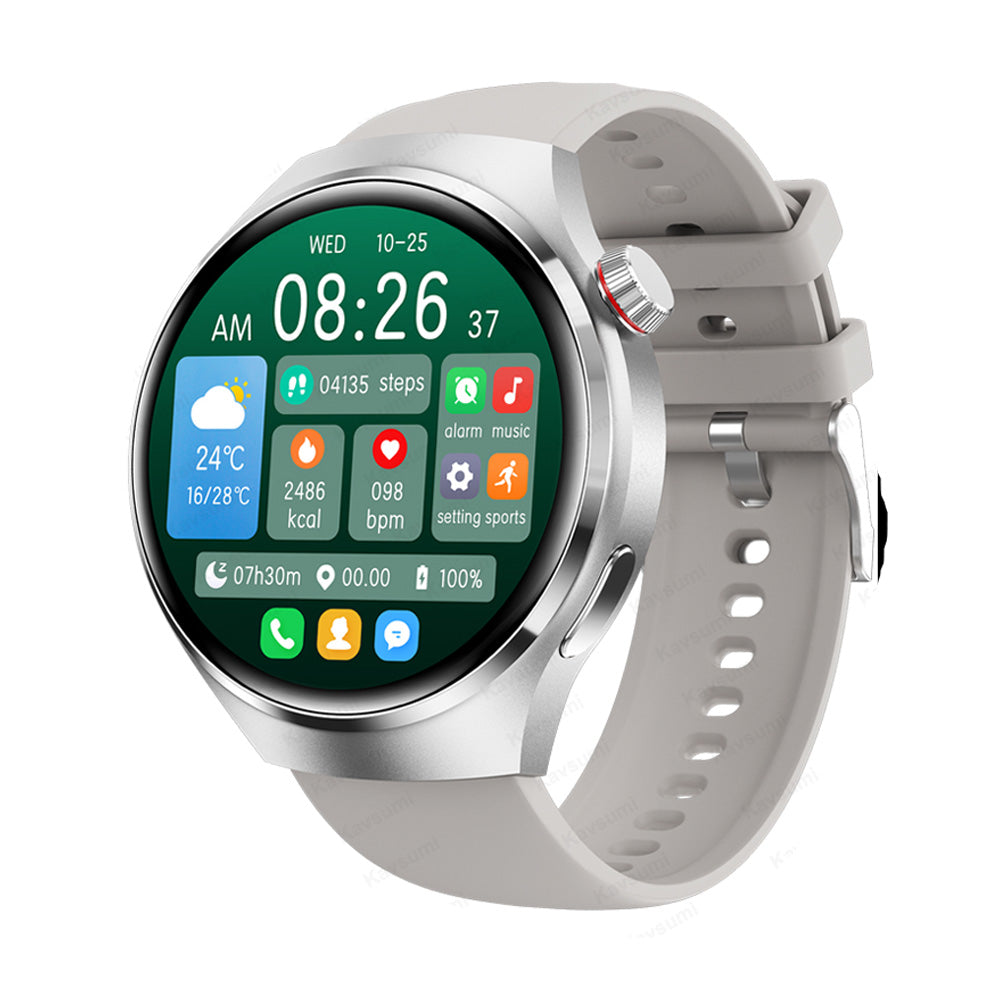 Hjemix | Smartklokke: Ideell for Sport, Forretning & Livsstil Ekg, Amoled Hd, Bluetooth, Hjertefrekvens Begrenset Utgave