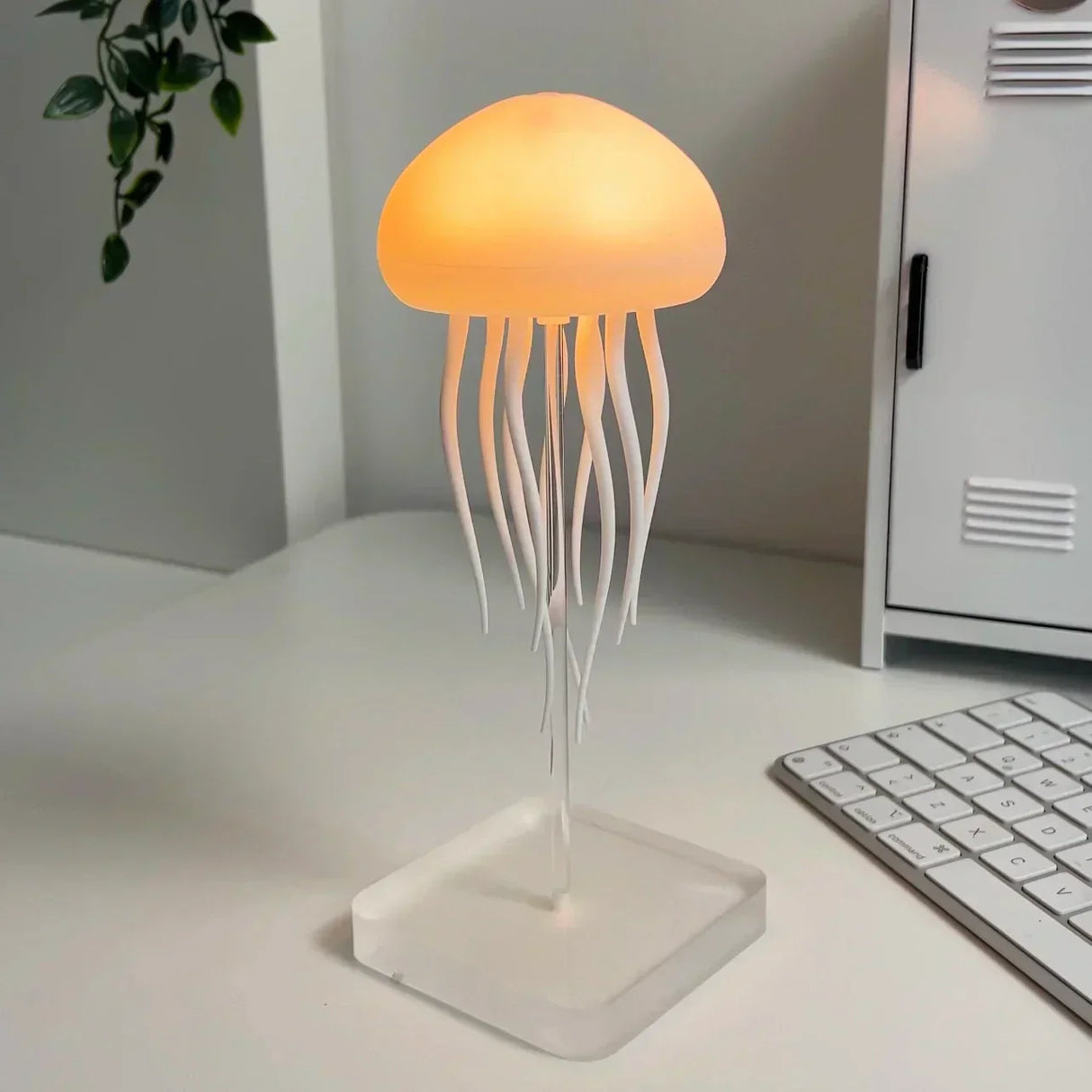 Hjemix | Original JellyBeat | Smart Fargerik LED Dansende Manet Lampe