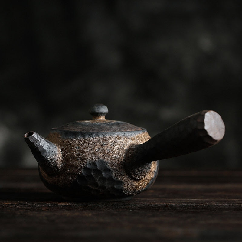 Hjemix | Japansk keramisk Kyusu tekande Kinesisk Kung Fu tekande drikkeutstyr 200ml