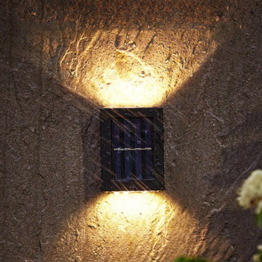 Hjemix | Trådløse LED Solvegglamper