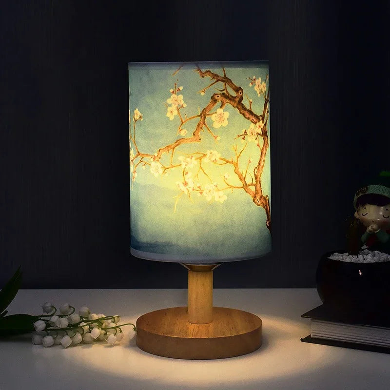Hjemix | Japansk Lampe - Rose Lampe - Dimmbar - Nattlampe