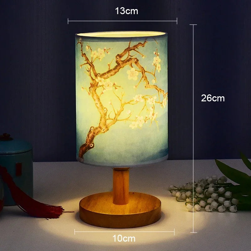 Hjemix | Japansk Lampe - Rose Lampe - Dimmbar - Nattlampe