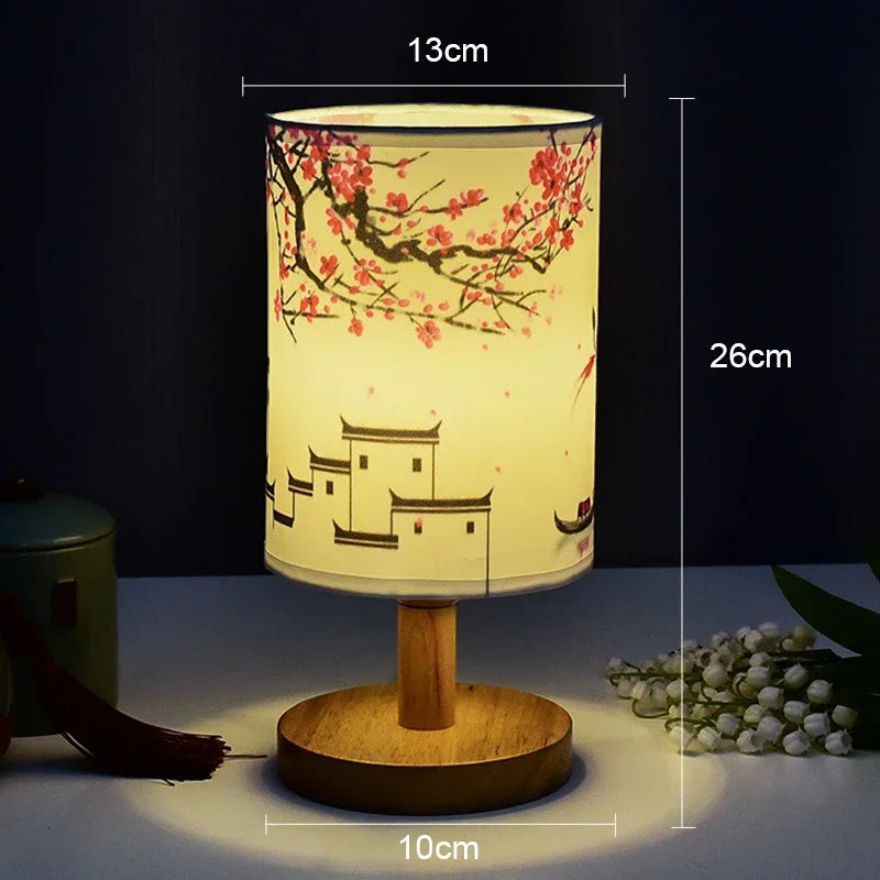 Hjemix | Japansk Lampe - Rose Lampe - Dimmbar - Nattlampe