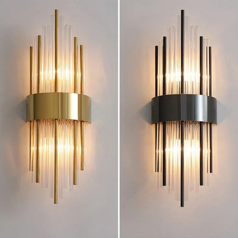 Hjemix | Vegglampe - GlamorLite - Luksuriøs Design - Elegant og Raffinert