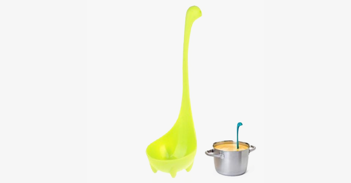 Hjemix | Kitchen Aid Loch Ness Monster Design Øse – Gjør Kjøkkenet ditt til et Fantasiland