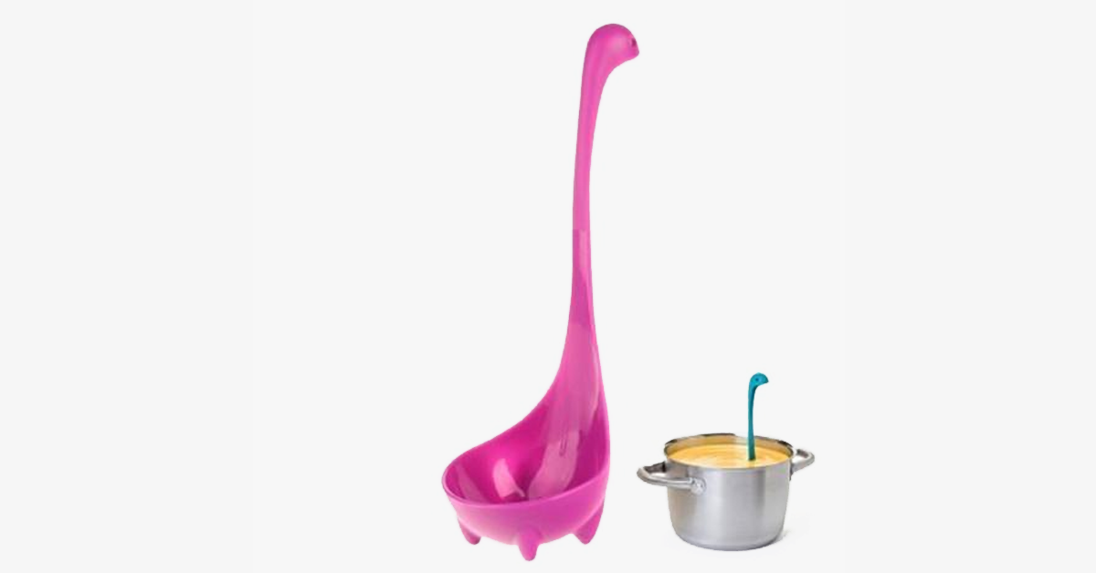 Hjemix | Kitchen Aid Loch Ness Monster Design Øse – Gjør Kjøkkenet ditt til et Fantasiland
