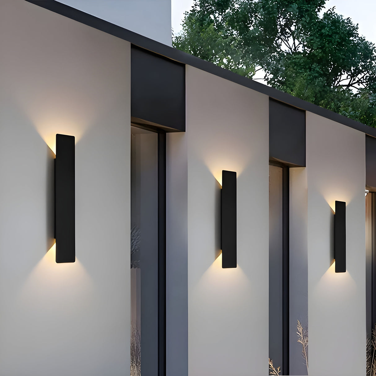 Hjemix | Light - Moderne værbestandig LED-vegglampe laget av aluminium for utendørs bruk