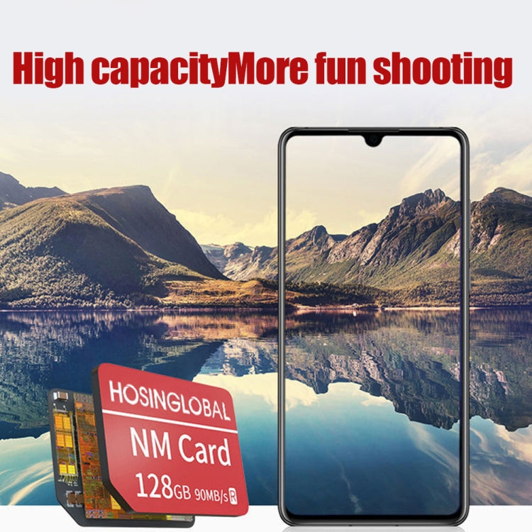 Hjemix | HOSINGLOBAL 90MB/s 128GB NM Kort