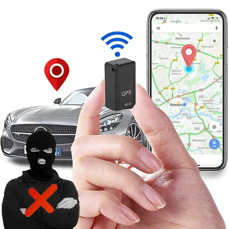 Hjemix | Mini GPS Tracker - Spor plasseringen av kjøretøyet ditt på telefonen!