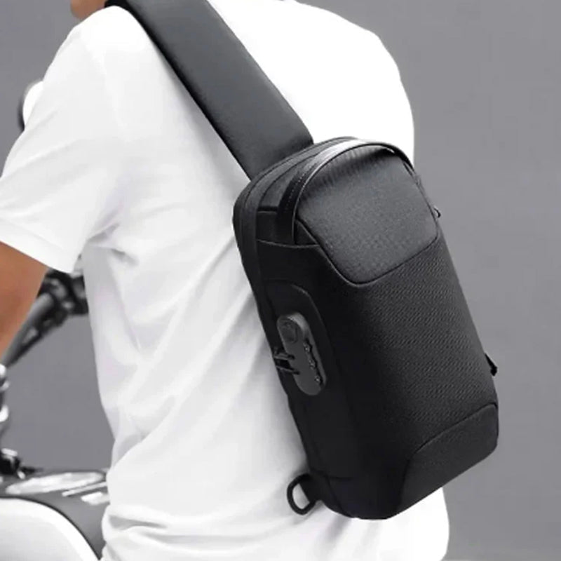 Hjemix | Menns Tyverisikker Messenger Bag
