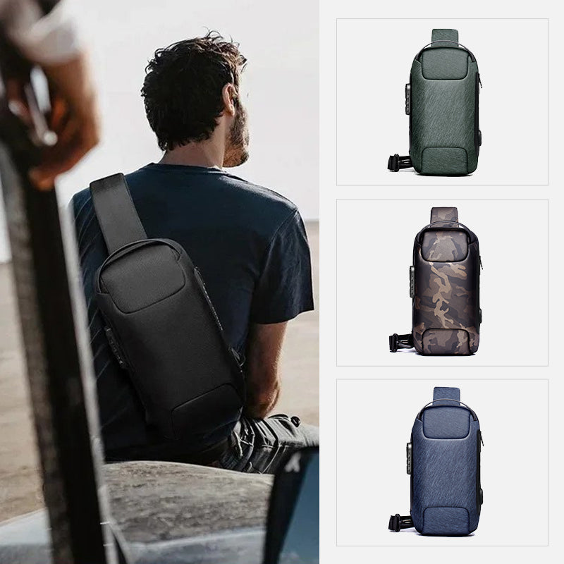 Hjemix | Menns Tyverisikker Messenger Bag