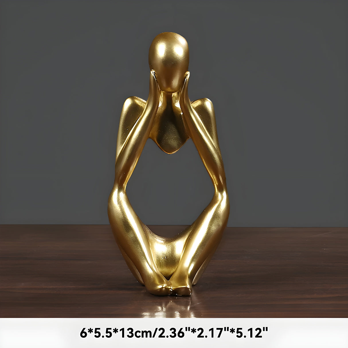 Hjemix | Abstrakt Tenker Skulptur Hjem Dekor
