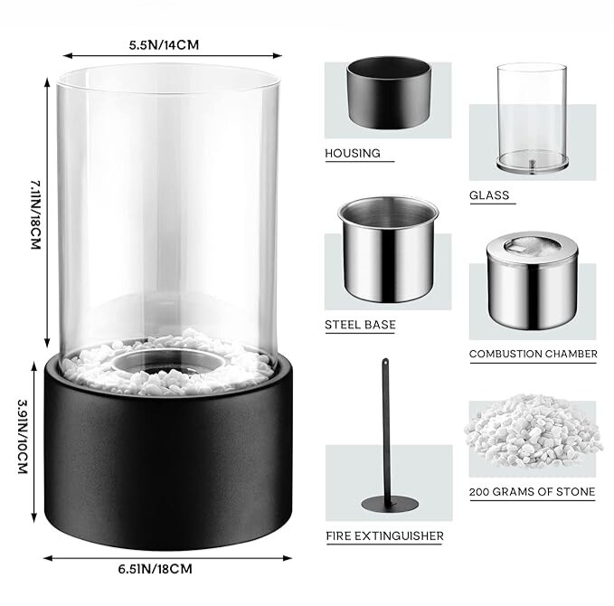 Hjemix | Elegant evig flamme oljelampe – Klassisk design med moderne funksjonalitet