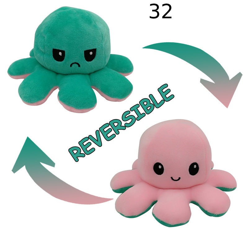 Hjemix | Den originale reversible Octopus Plushie | Patentert design