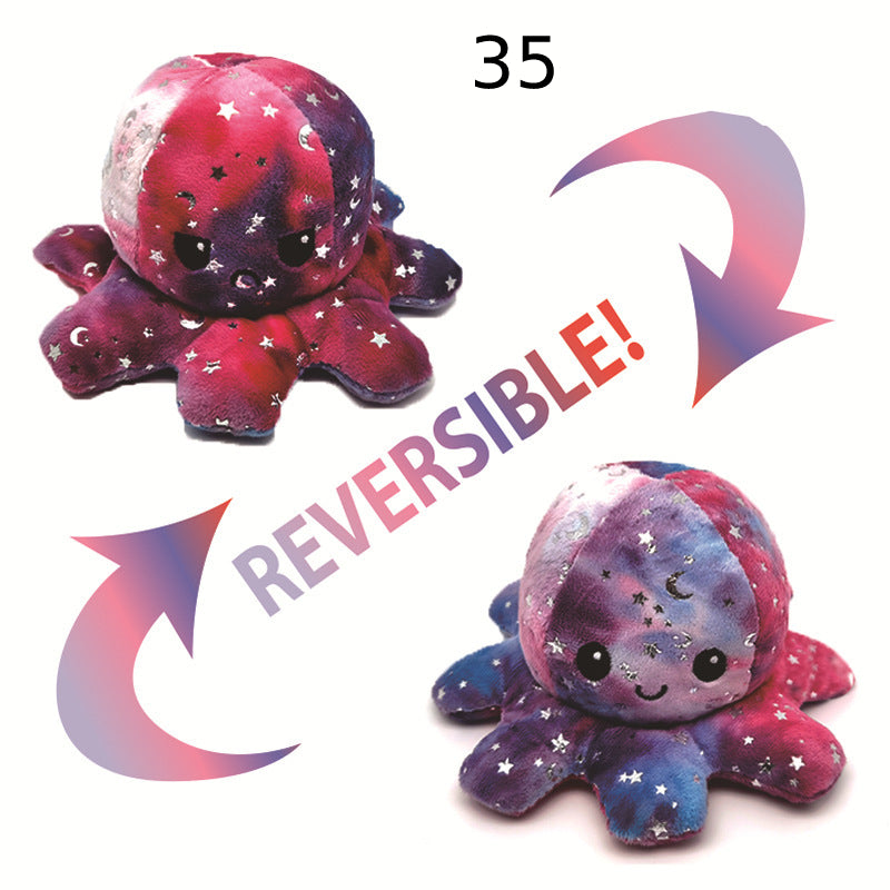 Hjemix | Den originale reversible Octopus Plushie | Patentert design