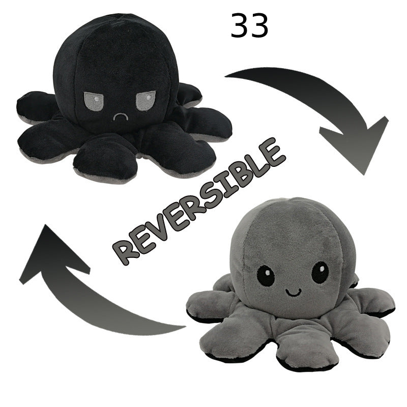 Hjemix | Den originale reversible Octopus Plushie | Patentert design